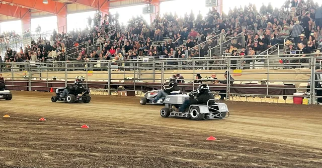 Race day at the arena