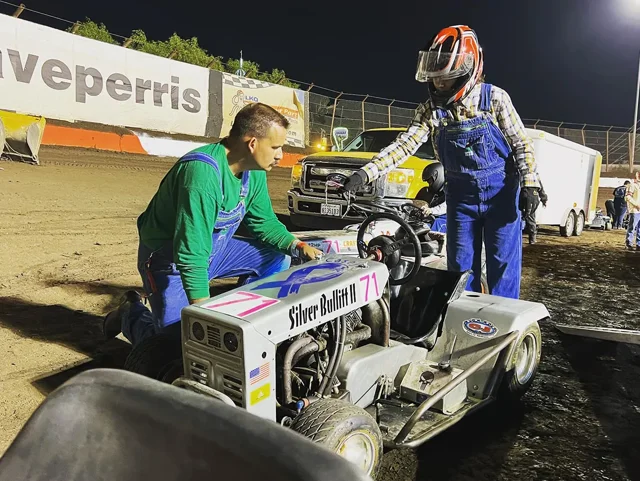 Family time at the track