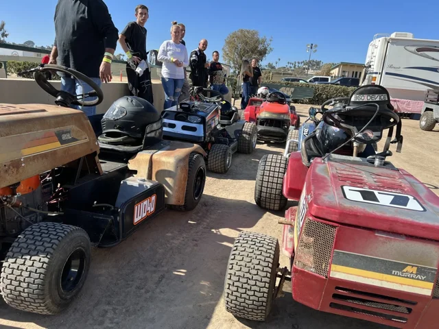 The race-day lineup